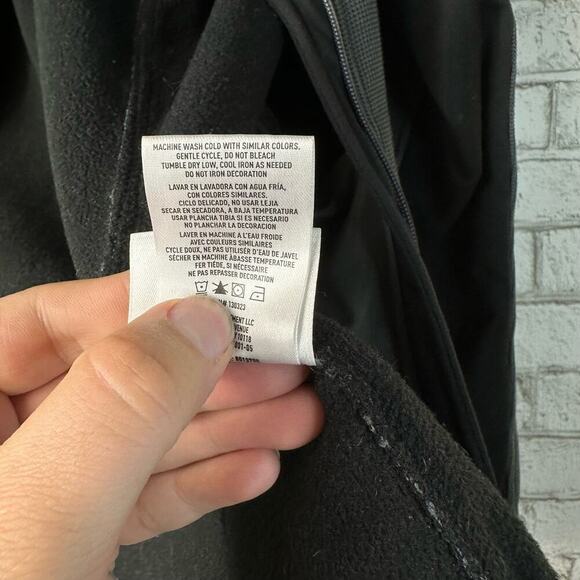 Spyder Jacket Constant Full Zip Sweater Fleece Knit Jacquard Gray Black M - Picture 8 of 13